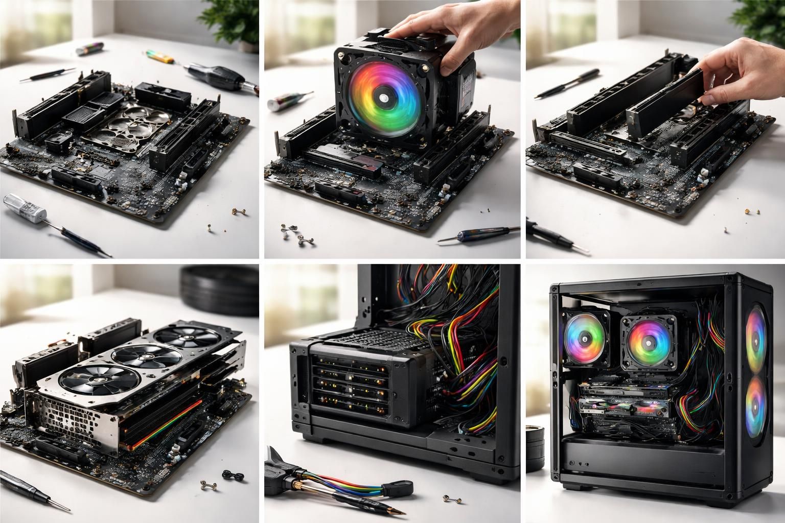 apprenez à assembler votre tour gaming facilement grâce à notre guide étape par étape, parfait pour débutants et passionnés souhaitant construire un pc performant.