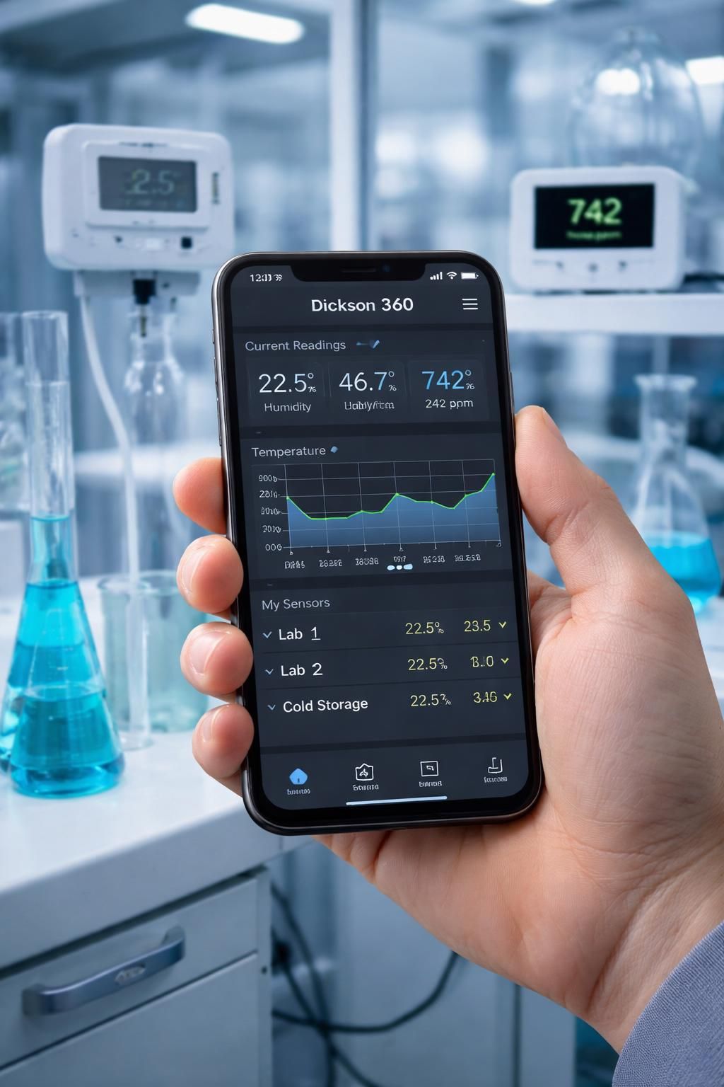 découvrez dickson 360, l'application mobile innovante qui simplifie la surveillance environnementale au quotidien pour un suivi précis et efficace.