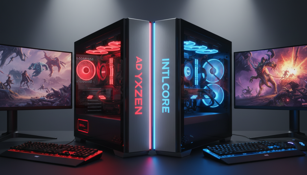 découvrez comment choisir entre une tour gamer avec processeur amd ou intel pour optimiser vos performances de jeu et trouver la configuration idéale selon vos besoins.