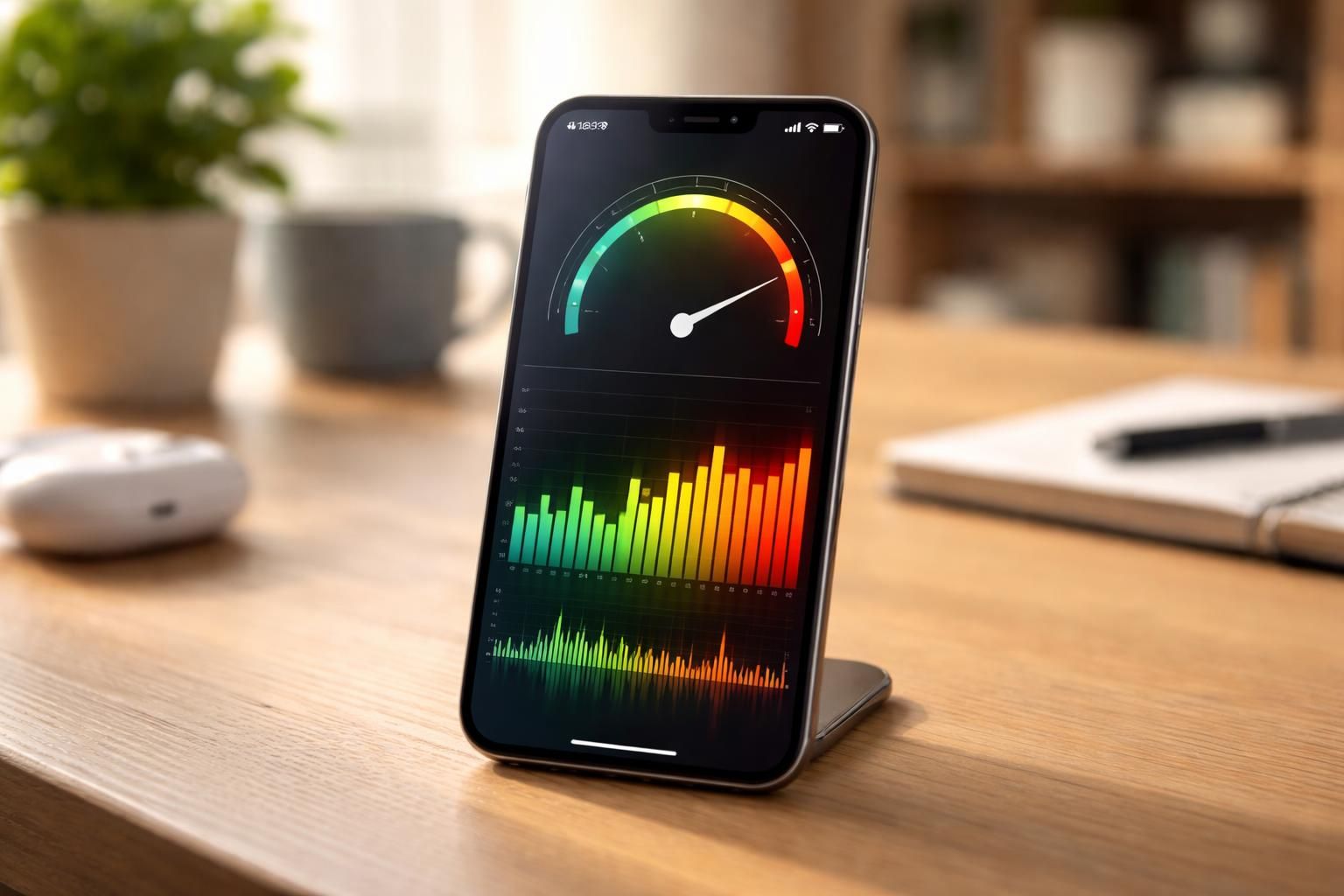 mesurez facilement les niveaux sonores avec l'application sonometre meter sur iphone. précision et simplicité pour contrôler les décibels autour de vous.